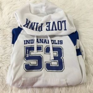PINK Victoria secret colts hoodie 💙